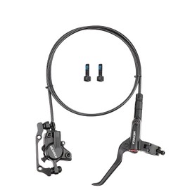 ENGWE MTB Bicycle Disc Brake Set, Aluminum Alloy Hydraulic Disc Brake for Mountain Bike, Road Bike (Left Rear 1400mm)