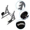 Thyonta Squat Rack Pen Organiser Mini Barbell Rack Gym Theme