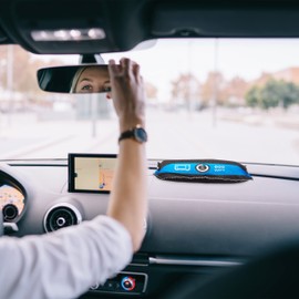 Relaxdays Set car defogger sponge