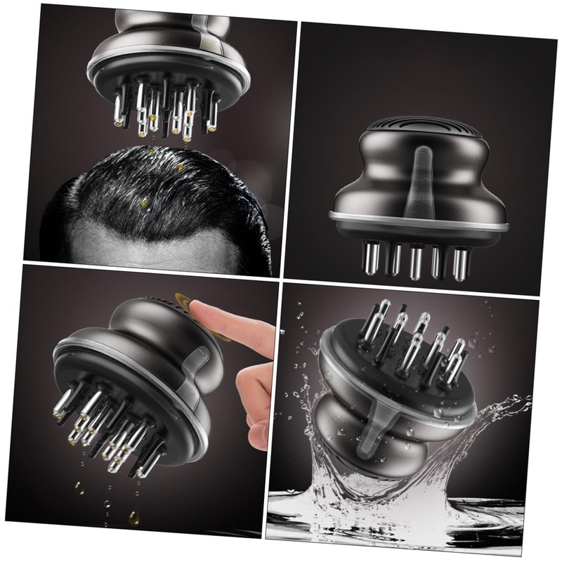 Ipetboom Durable Scalp Massage Applicator Comb for Hair Growth Serum