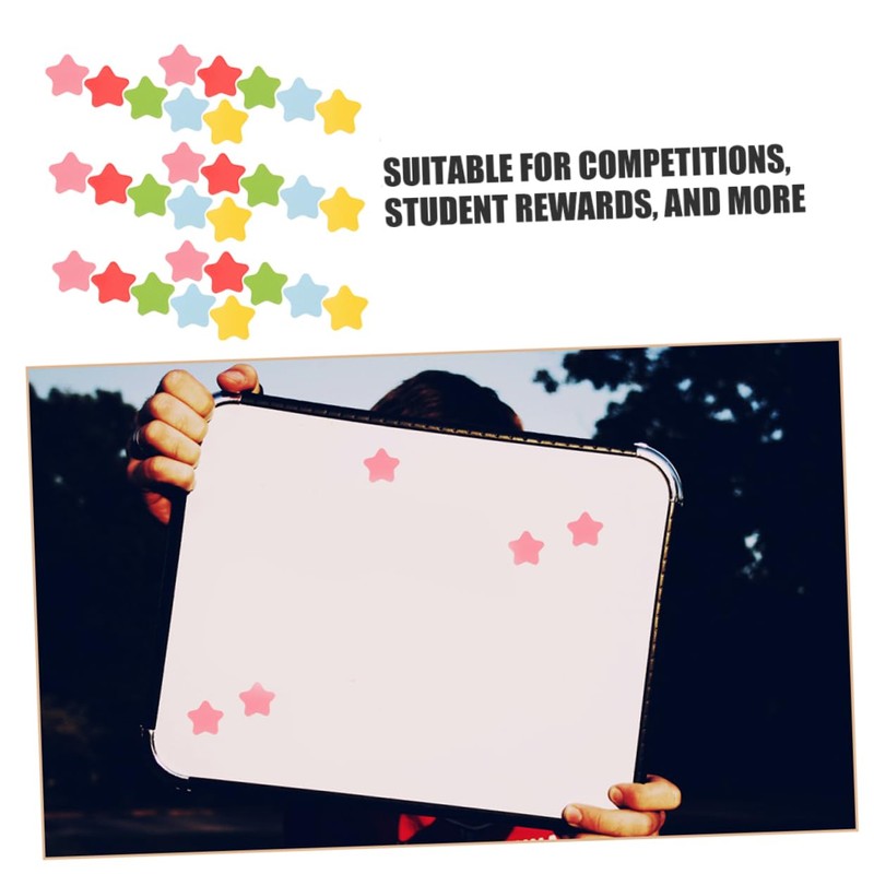 Kisangel Magnetic Star Tiles 100 Pieces Reward Chart Magnets Small