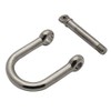 Extreme Max 3006.8228 BoatTector Stainless Steel Wide D Shackle -