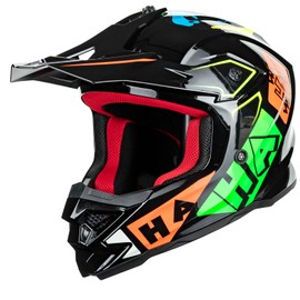 ILM Youth ATV Helmet Kids Dirt Bike Motocross BMX Off Road Motorbike Go Kart Casco DOT ECE Model Z705 (Hip-hop, L)