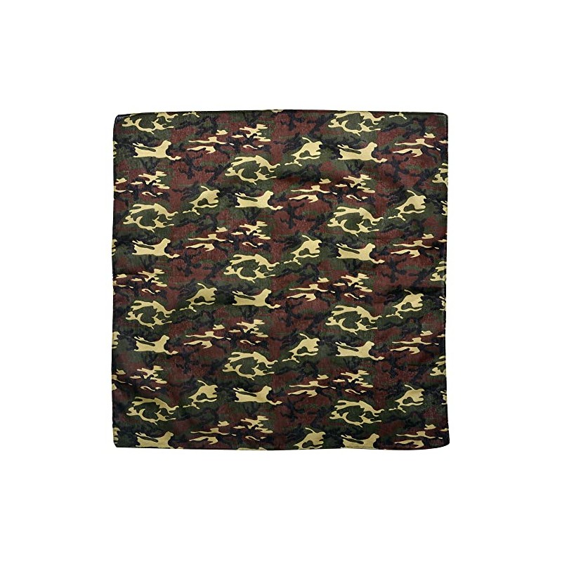 Miobo Bandana, Head & Neckerchiefs, 100% Cotton, One Size 55