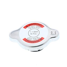 Ski-Doo Radiator Cap, 509000180 - Metal, Natural, Compatible with Snowmobile