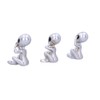 Nemesis Now Three Wise Aliens, Silver, 7.5cm (U5929V2)