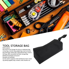 Small Tool Bag, Premium Tool Pouch, Utility Multipurpose Storage Organizer, Scratchproof Waterproof, Zip Tool Bag for Home, Travel, Business Trip
