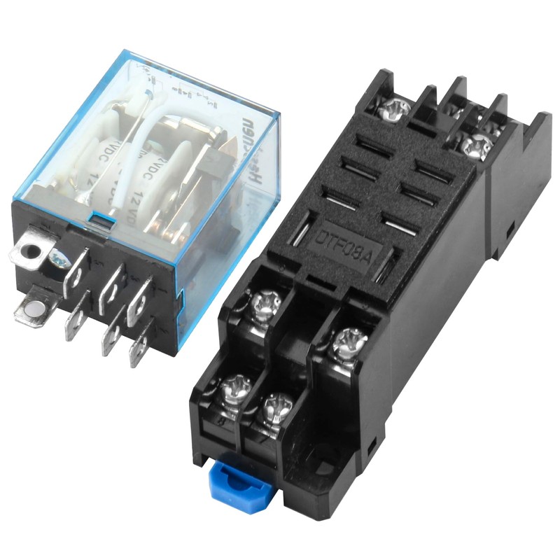 Heschen General Purpose Relay Module, Relay Switch, LY2NJ, 12VDC Coil,