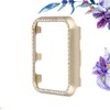 Gatuida 3pcs Square Diamond Aluminium Alloy Protective Case for Watch