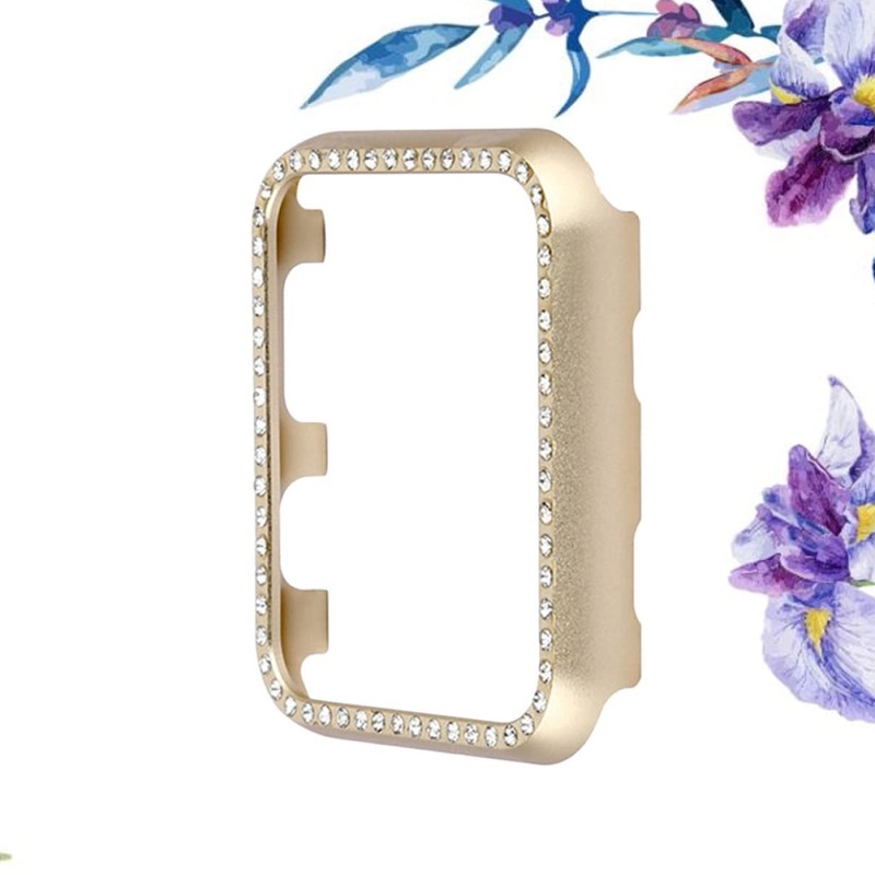Gatuida 3pcs Square Diamond Aluminium Alloy Protective Case for Watch