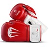 Twisto Boxing Gloves Sparring X7 (10 oz, Red/White)