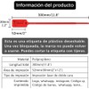 100 Etiquetas de Bridas Personalizadas Precintos de Seguridad de Plastico