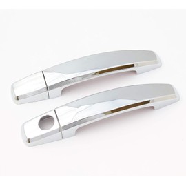Xtremewarez Chrome Door Handle Cover for 2010-2015 Chevy Camaro Coupe (2 Doors)