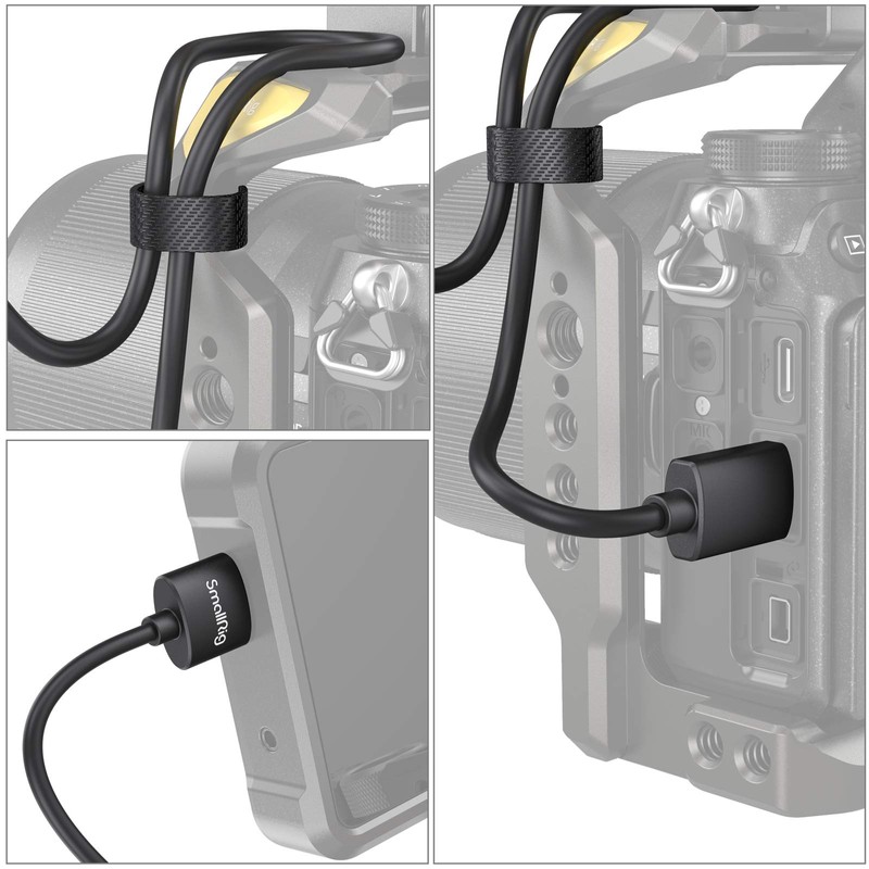 SmallRig High Speed HDMI Cable Mini HDMI Cable 55cm Extra