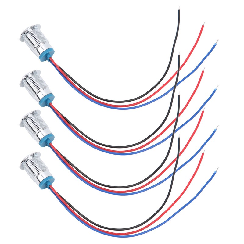 4 Set Indicator LED Light Waterproof Common Anode Industrial Control