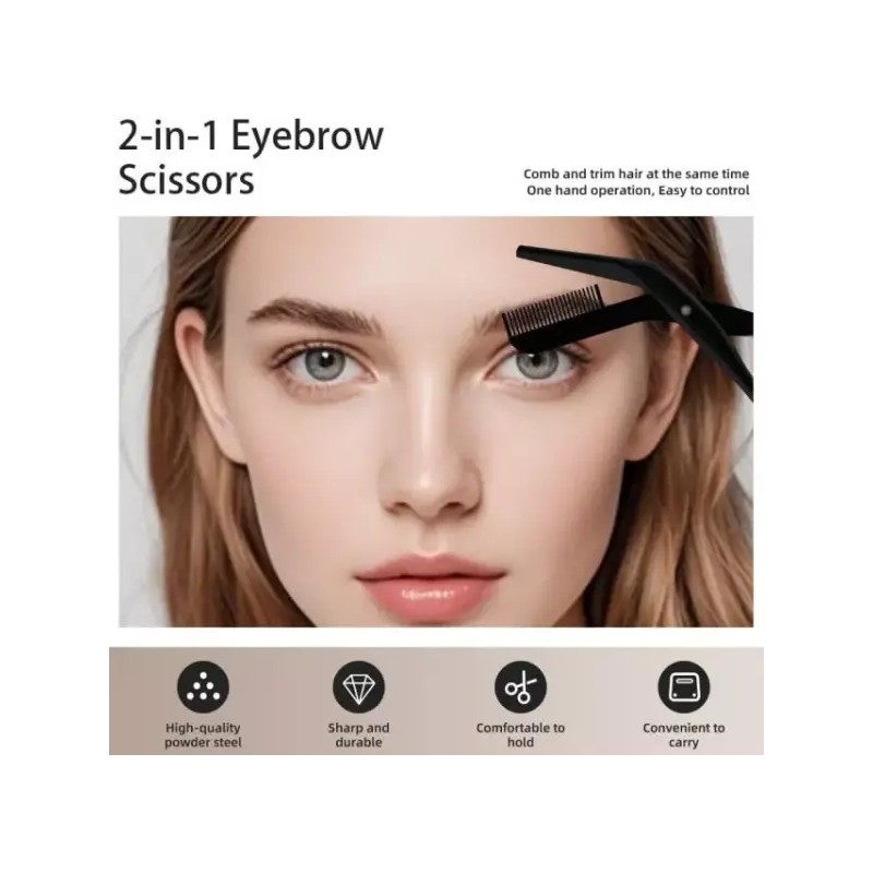 OFIDUS 남녀 스타킹 스터퍼를 위한 빗 선물로 OFIDUS 눈썹 가위