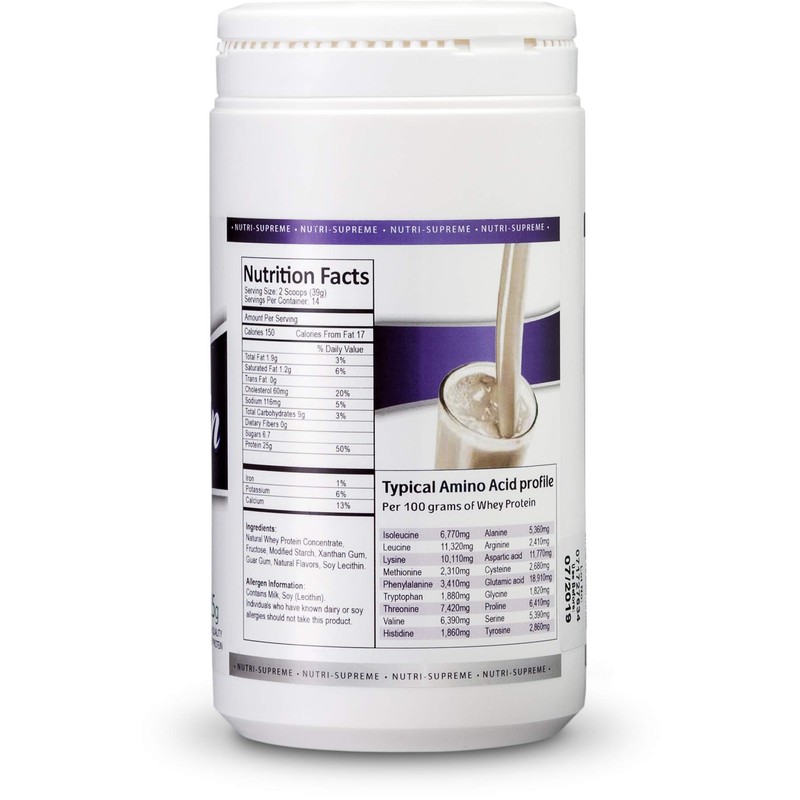 Whey Protein Powder Ice Cream Smoothie Dairy Cholov Yisroel -