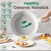 Chef Power Ceramic Nonstick Pots and Pans Set 19 Piece