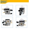 FitBest C1Q-S68 Carburetor Tune-Up Kit for Stihl BG45 BG46 BG55