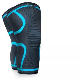 KEEN+HEALTH Knee Brace Sports Sleeves 2 PIECES Size LARGE Optimal Knee Support New