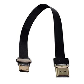 Xiwai CYFPV - Cable plano mini HDMI macho a HDMI macho FPC 1080P para FPV HDTV multicopter fotografía aérea (0,2 m)