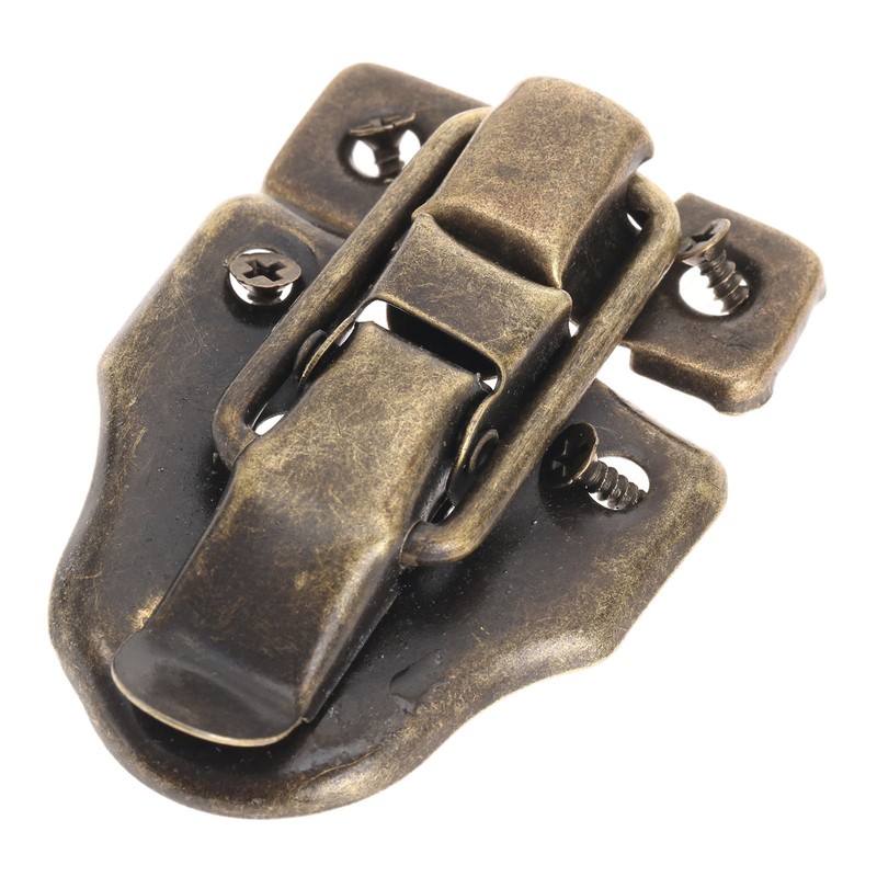 Dophee 4PCS Box Latch, Antique Toggle Catch Latch Clasp Bronze