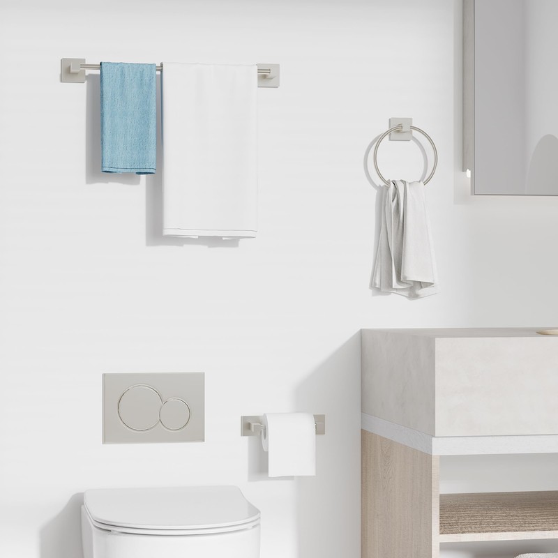 RUACQ 3 Pieces Bathroom Hardware Set, SUS 304 Stainless Steel