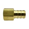 GRIDTECH (2 Pack) Brass 1/2” PEX to 1/4” FNPT Female