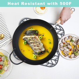 AWOKE Sink Protectors for Kitchen Sink - 12.25" x 11.5" Sink Mat - Heat-resistant Easy-clean Silicone Sink Mat - for Protection of Stainless Steel Sink Pack of 2