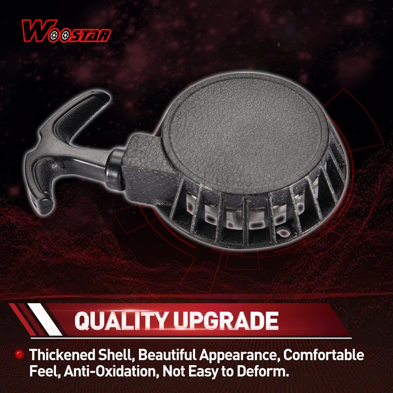 WOOSTAR Recoil Pull Starter Replacement for 2 Stroke 47cc 49cc