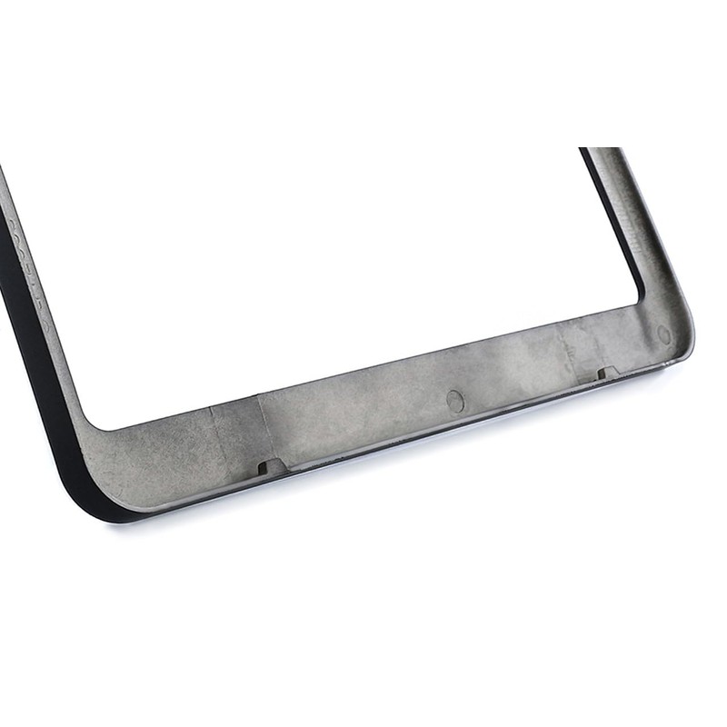 Nissan Kicks UV Printed Black Plastic License Plate Frame with