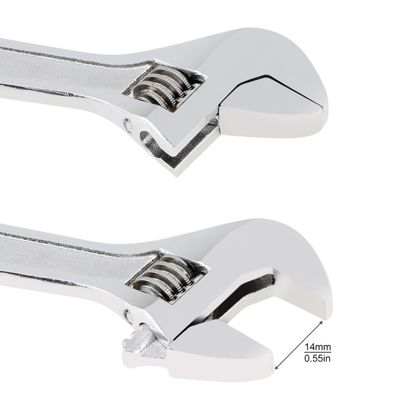 OriGlam Mini Wrench Tool Keychain, Spanner Keyring Pendant, Keychain Creative