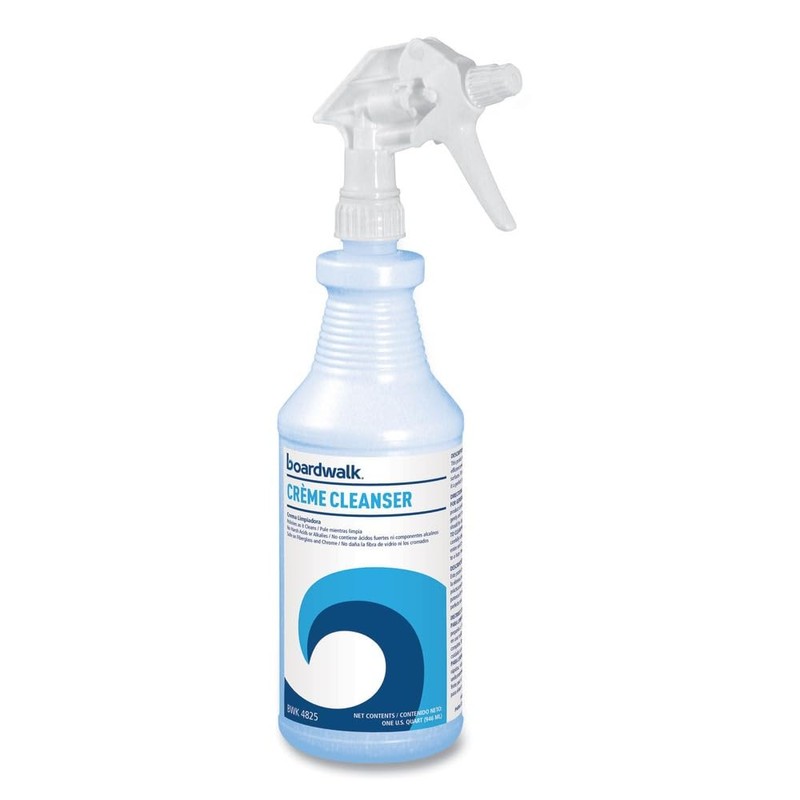 Boardwalk Multi-Surface Creme Cleanser, Baby Powder Scent, 32 oz Bottle,