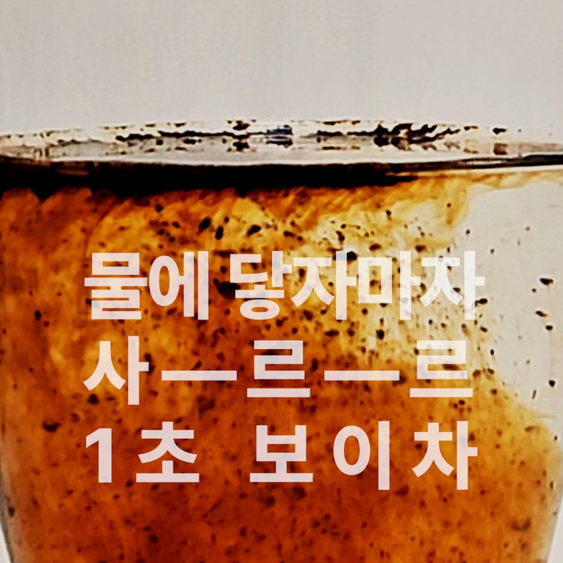 악마다이어트 바로 느껴지는 보이차 Instantly Felt Pu-erh Tea