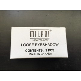 Milani Lot Of 3 Milani Loose Eyeshadow Eye Shimmer Misty Blue 08 New Sealed!
