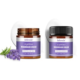 ZTSGU 2 Pcs Magnesium Cream for Sleep, Relief Revitalizes Skin Deep Hydration Care Nighttime Magnesium Cream.