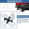 Spinning Propeller Trailer Tow Hitch Cover Plastic 77009 for 2