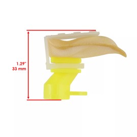 Caltric Fuel Pump Filter Strainer for Honda CRF250L 13-16 / 16700-KZZ-901 16700-KZZ-902