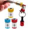 3pcs Screwdriver Head Magnetic Ring, Metal Magnet Screw Ring Removable