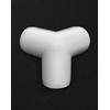 QWORK 3 Way 1/2" Tee PVC Fitting Elbow, 20 Pack