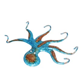 Haofy Iron Wall Hook, Multi-Purpose Coat Hook, Space Saving, Unique Shape, 209g, 21 lbs Max Weight, Wall Mount, Decorative, Bathroom, Bedroom, Living Room, Toilet, Holder, Decoration