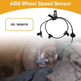 Partuto ABS Wheel Speed Sensor No.19236170 Rear Left ABS Sensor Anti-Lock Braking System Sensor for Ford Escape 2005-2008