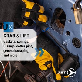 JET 1/2" Long Gasket Scraper - Steel - Ergonomic Handle