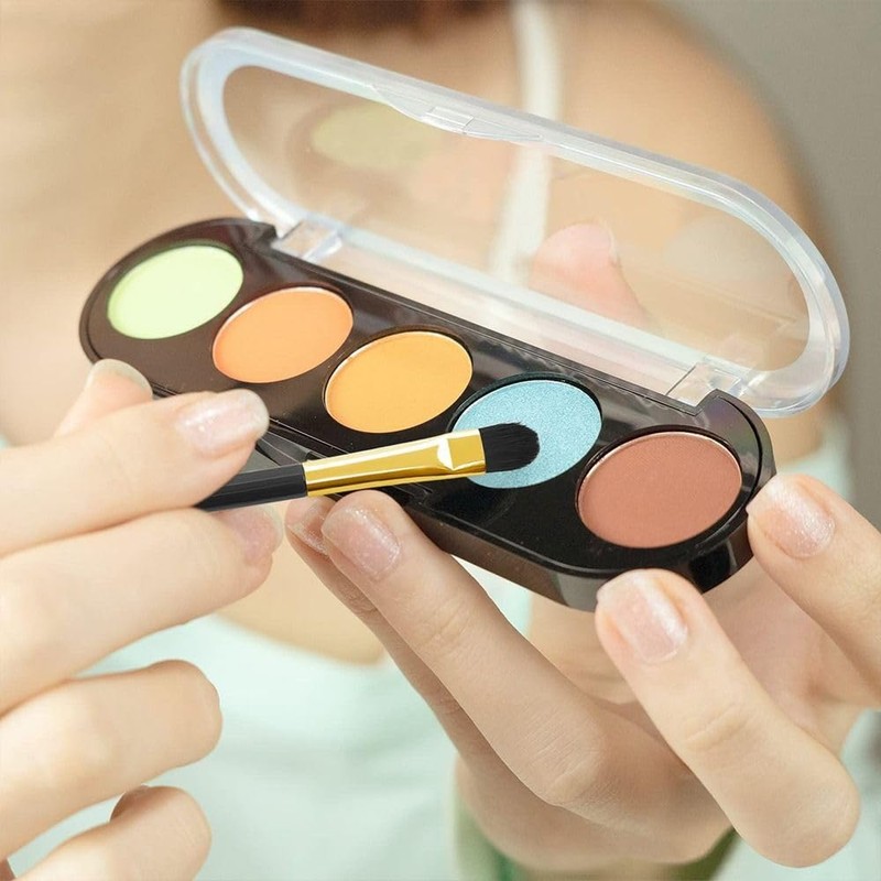 10PCS アイシャドウブラシ 両端アイシャドウアプリケーター ロングハンドル アイアイ