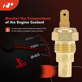 A-Premium Engine Coolant Temperature Sensor [1 Pin] Compatible with Mazda B2600 1987 1988 1989
