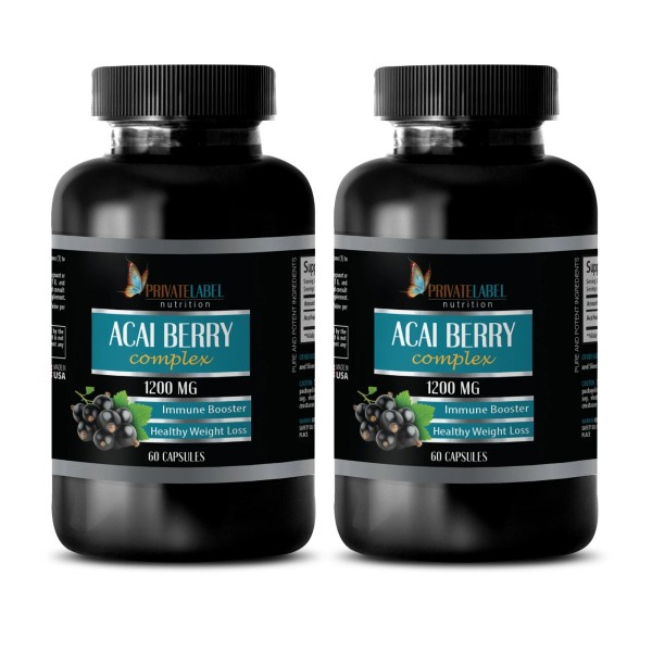 PRIVATE LABEL Natural digestion support - ACAI BERRY - Boosts