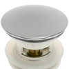 PrimeMatik - Universal Pop-Up Drain Fitting 9 cm for Washbasin