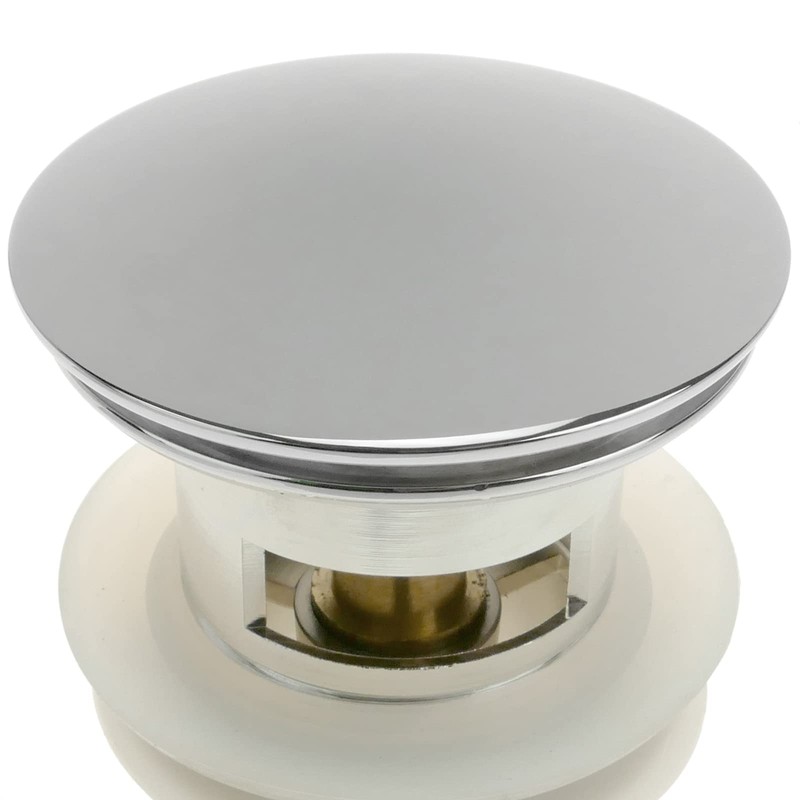 PrimeMatik - Universal Pop-Up Drain Fitting 9 cm for Washbasin