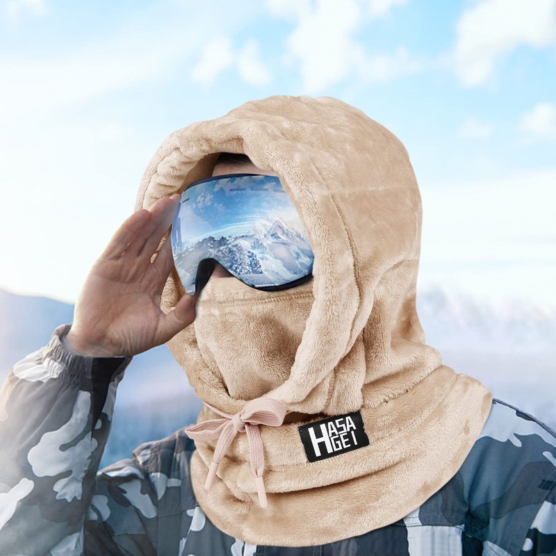 Ski Mask for Women Balaclava Women Men Windproof Thermal Hood