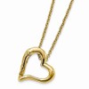 Jewels By Lux Gold-Tone Pendant with Chain Ring or Eyeglass